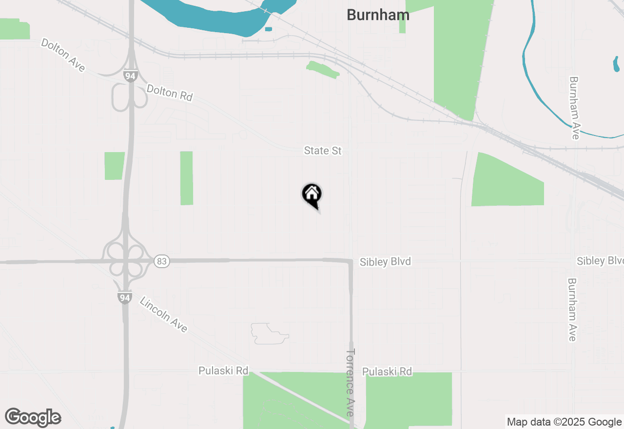 Map of 391 Bensley Avenue, Calumet City, IL 60409