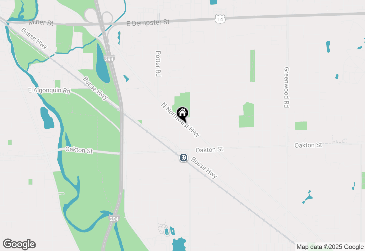 Map of 1130 N Northwest Highway #2, Park Ridge, IL 60068