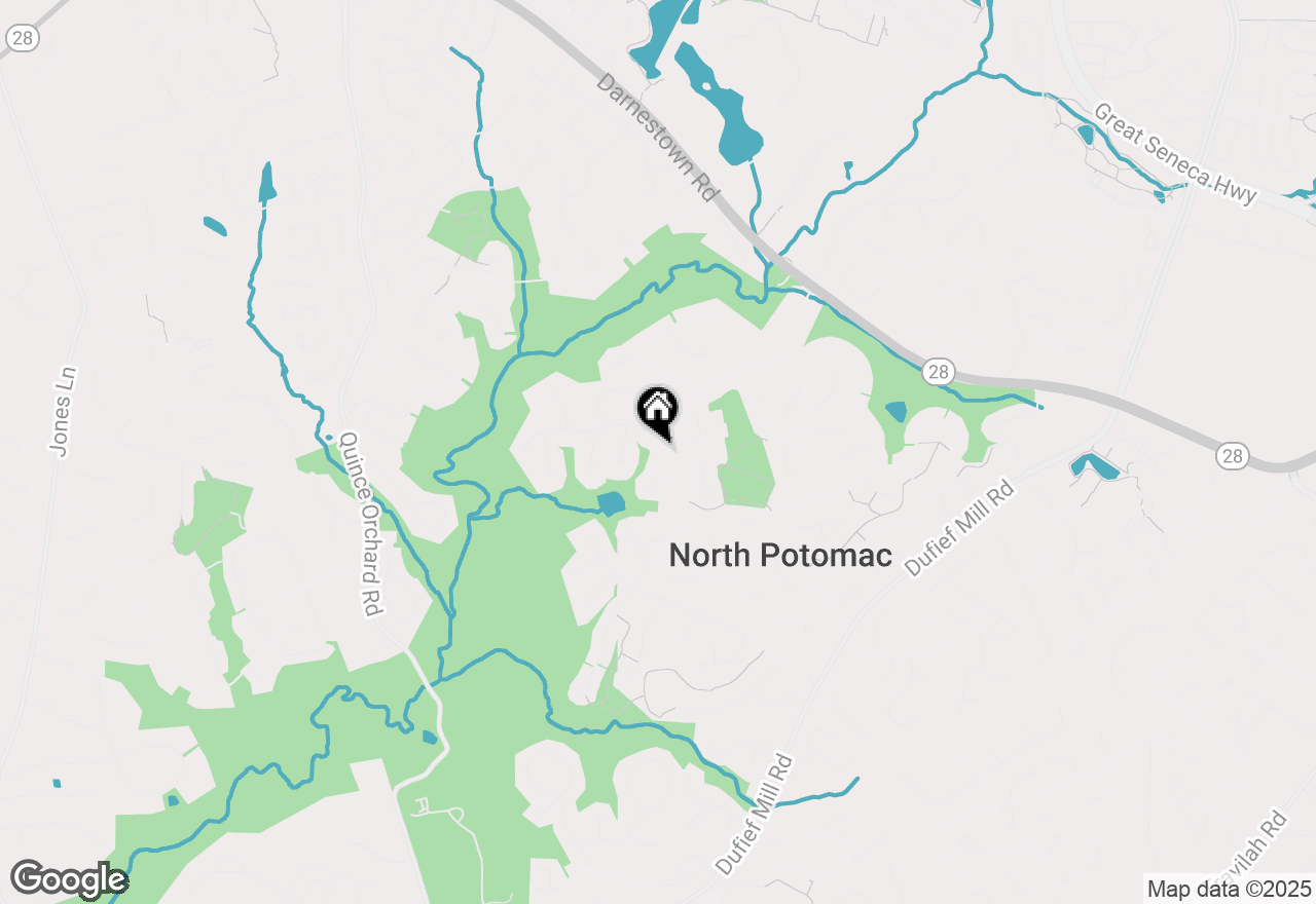 Map of 14912 Coles Chance Road, North Potomac, MD 20878
