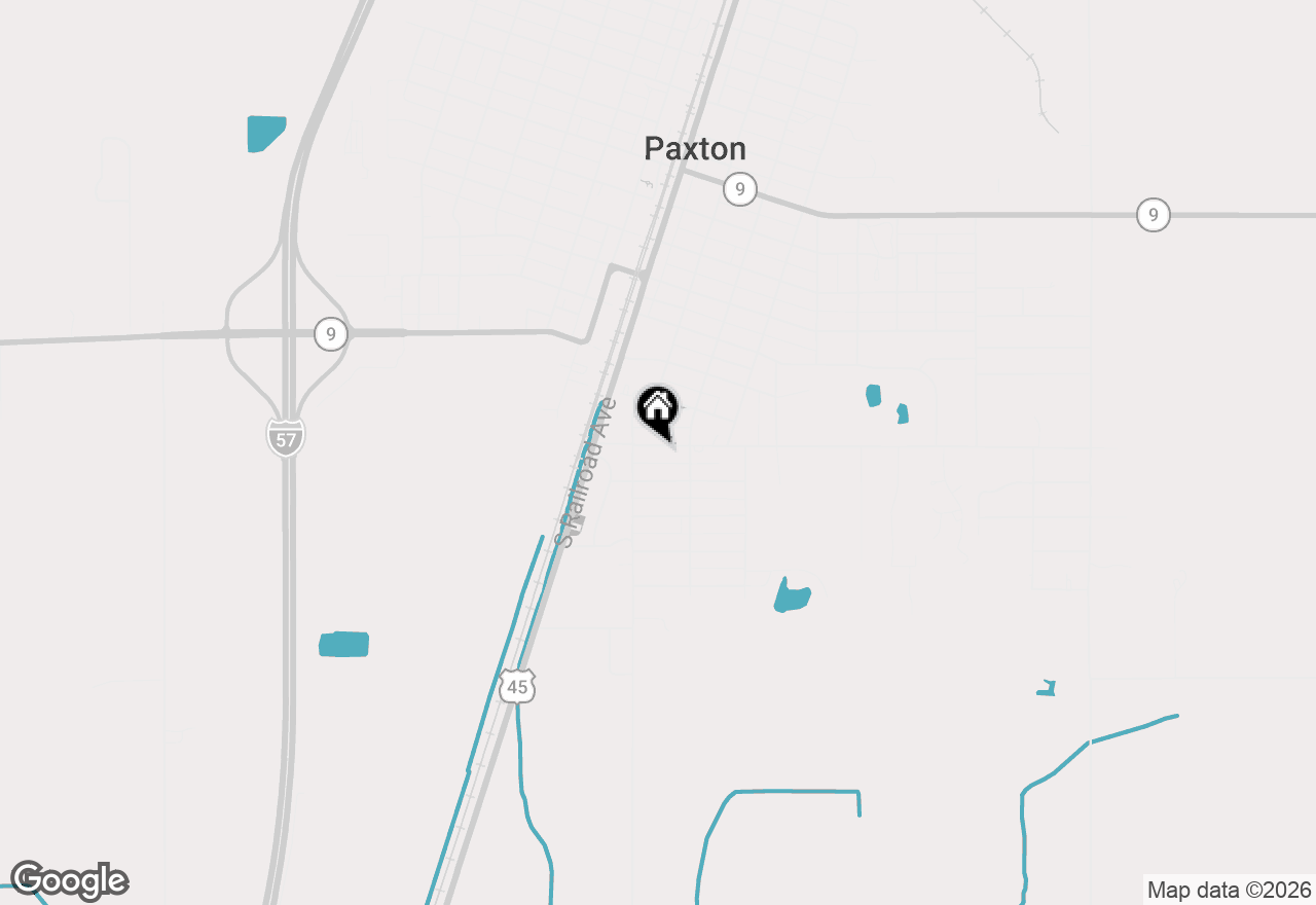 Map of 350 E Summer Street, Paxton, IL 60957