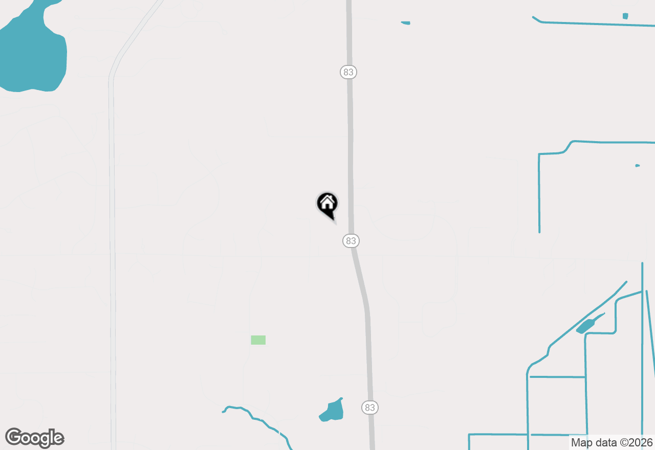 Map of S78W30182 Sugden Rd, Mukwonago, WI 53149