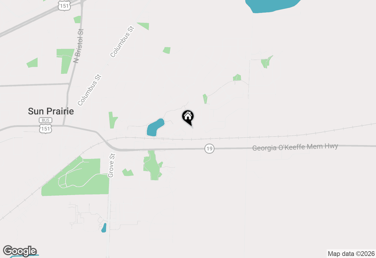 Map of 1013 Westridge Drive, Sun Prairie, WI 53590