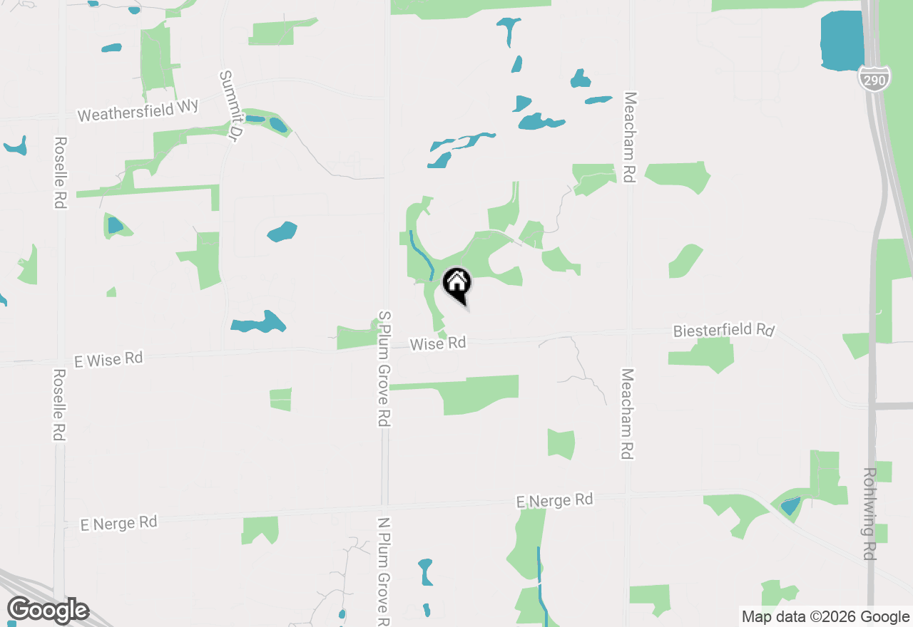 Map of 1846 Baltimore Drive, Elk Grove Village, IL 60007