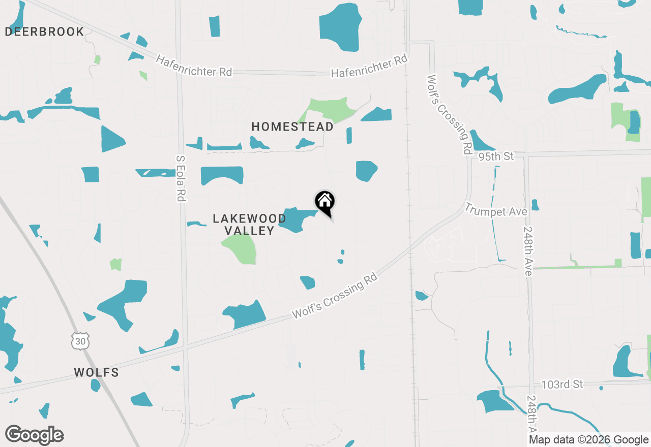 Map of 2623 Shenandoah Court, Aurora, IL 60503