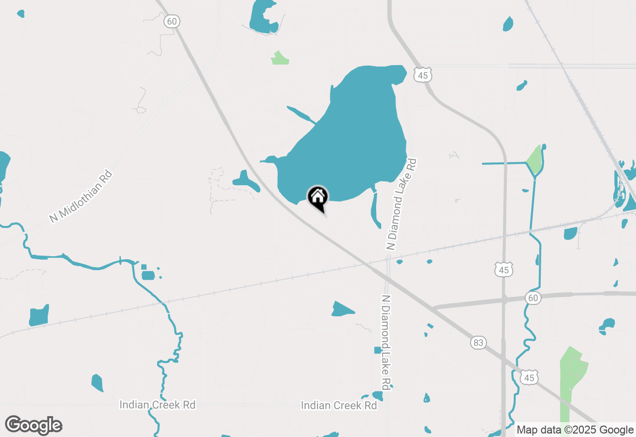 Map of 26325 N Walnut Avenue, Mundelein, IL 60060