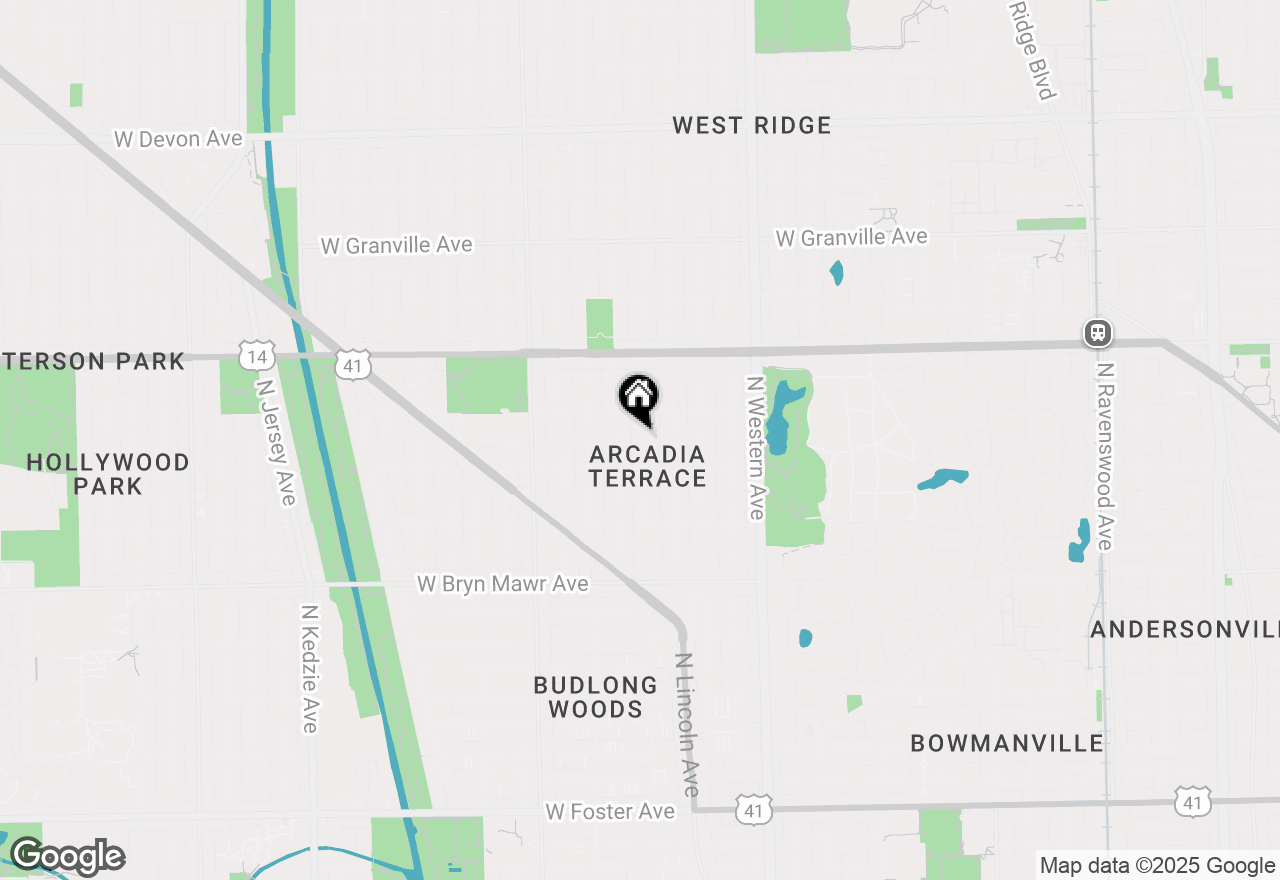 Map of 5830 N Rockwell Street #G, Chicago, IL 60659