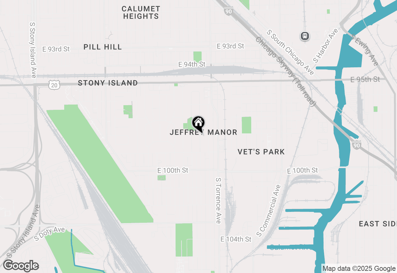 Map of 2521 E 98th Street, Chicago, IL 60617