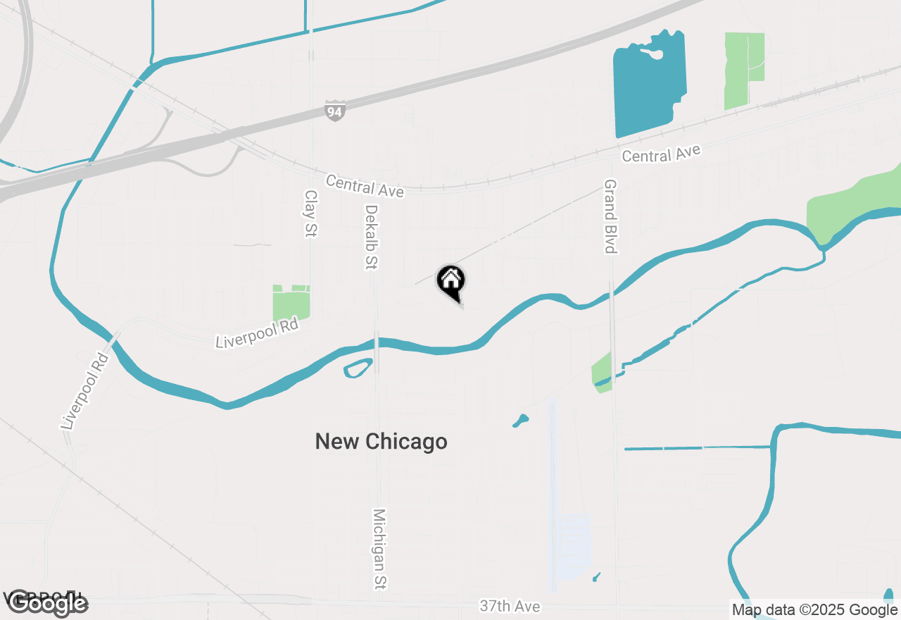 Map of 912 Riverlane Drive, Lake Station, IN 46405