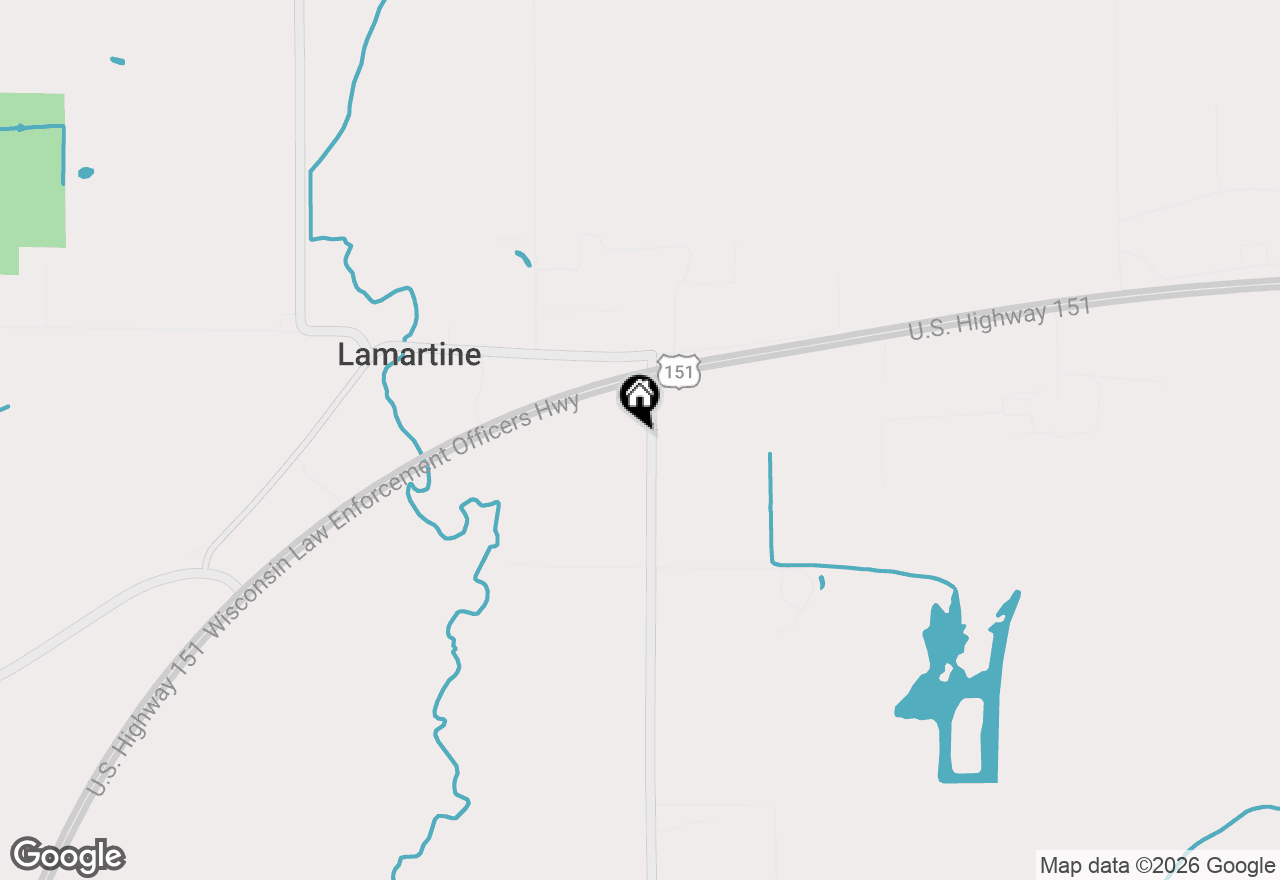 Map of N5208 County Road Y, Oakfield, WI 53065