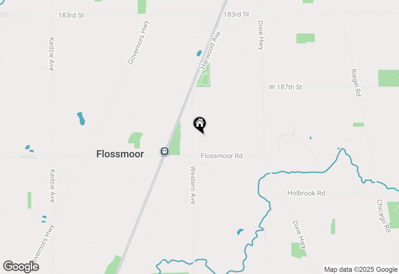 Map of 950 Gardner Road, Flossmoor, IL 60422