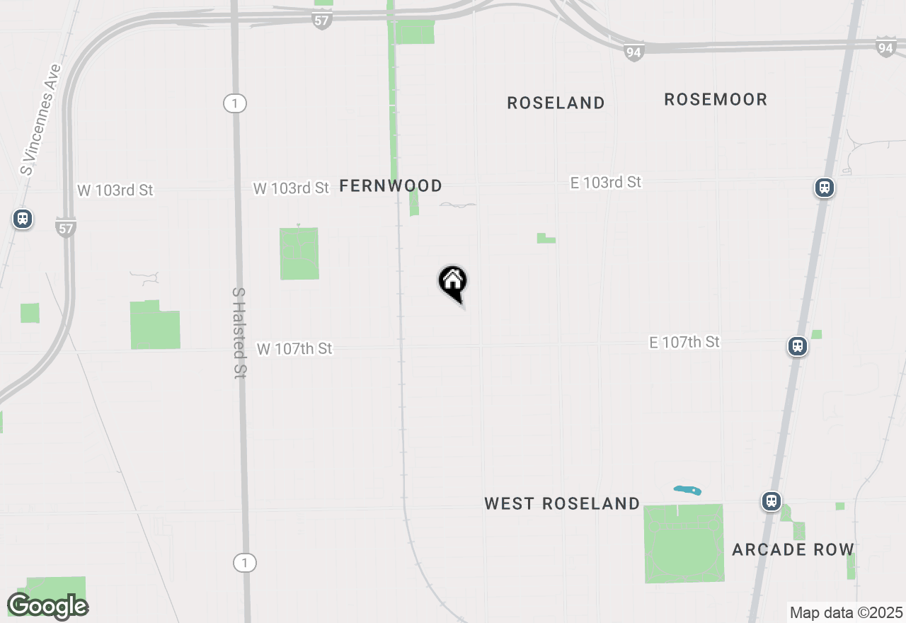 Map of 245 W 106th Street, Chicago, IL 60628