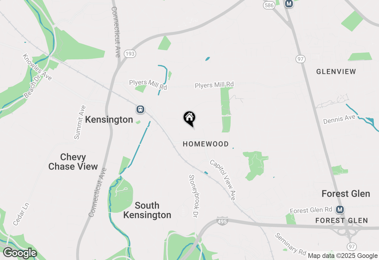 Map of 3215 Blueford Road, Kensington, MD 20895