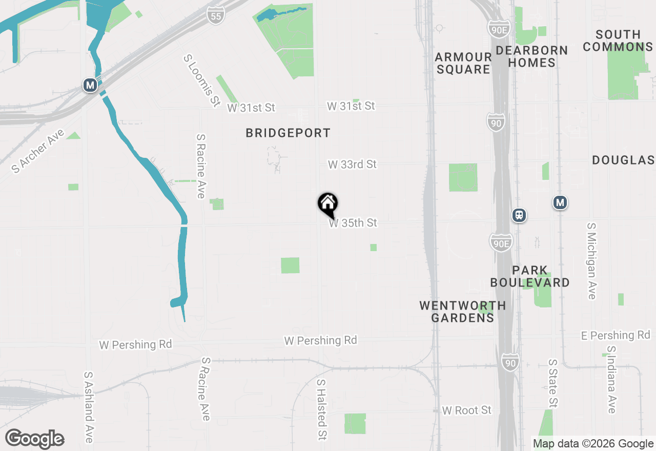 Map of 735 W 35th Street, Chicago, IL 60616