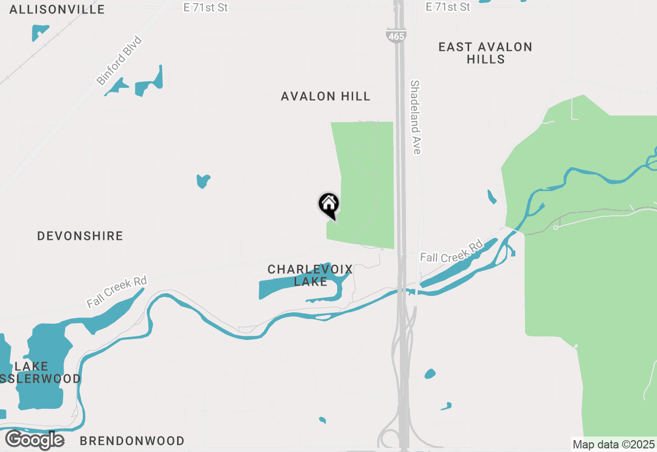 Map of 6265 Johnson Road, Indianapolis, IN 46220