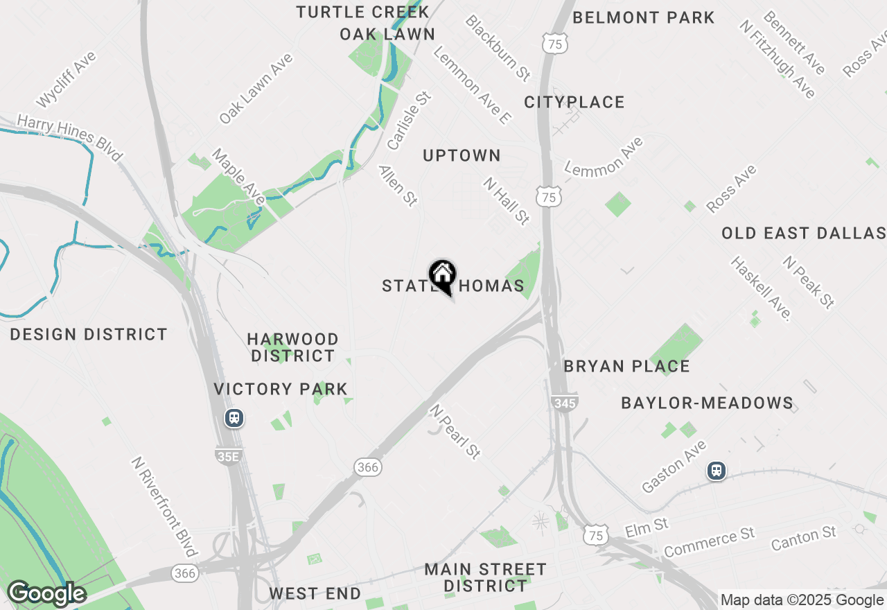 Map of 2620 State Street, Dallas, TX 75204