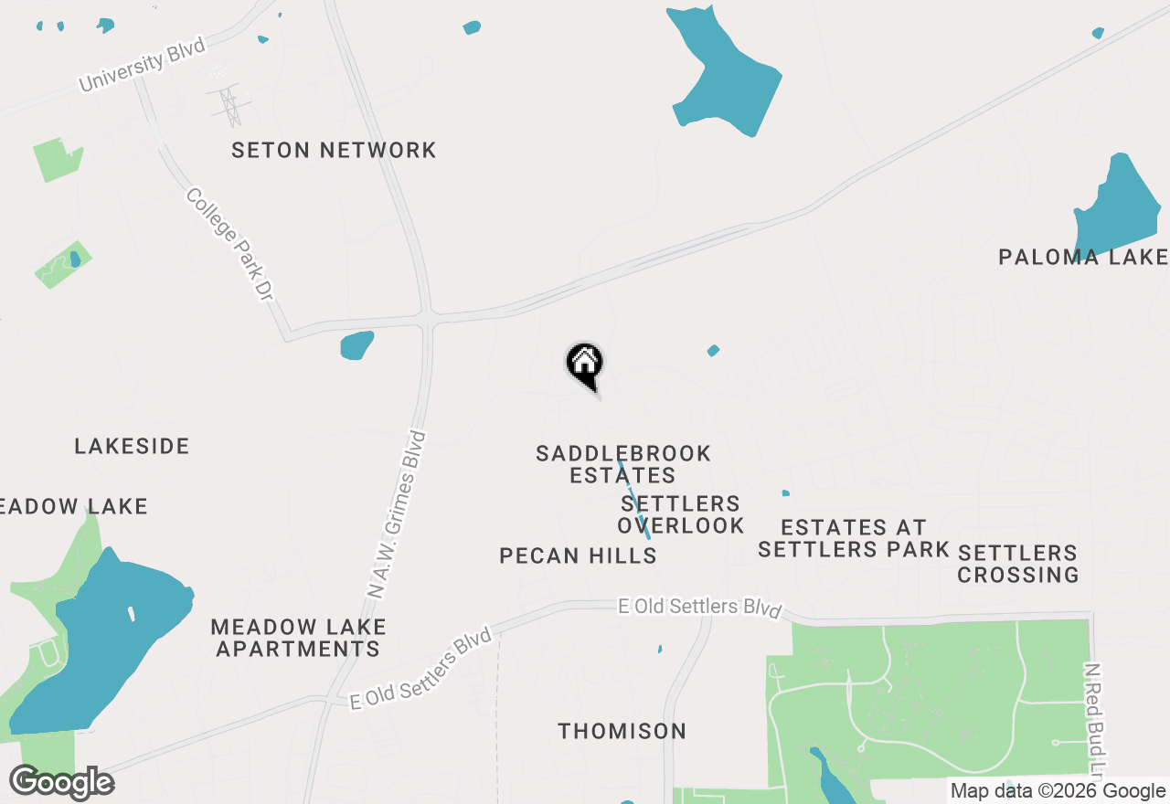 Map of 2050 Alice Jay Way, Round Rock, TX 78665