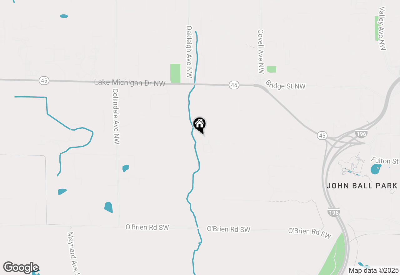 Map of 175 Bona Vista Drive Nw, Grand Rapids, MI 49504