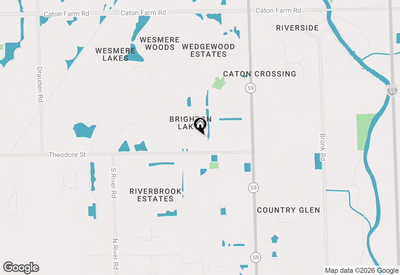 Map of 1613 Chestnut Hill Road, Plainfield, IL 60586