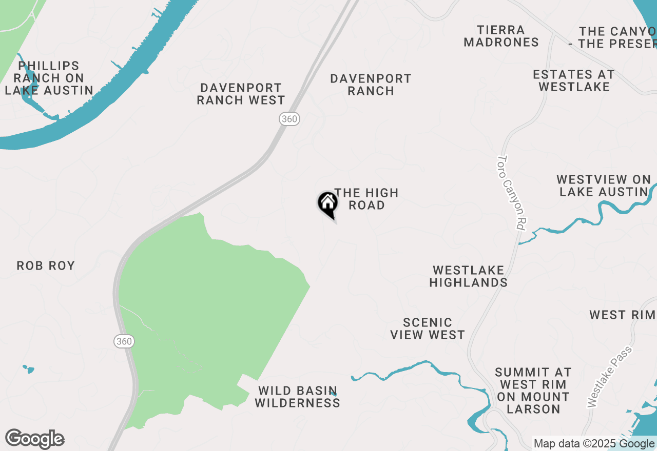 Map of 2005 Far Gallant Dr, Austin, TX 78746