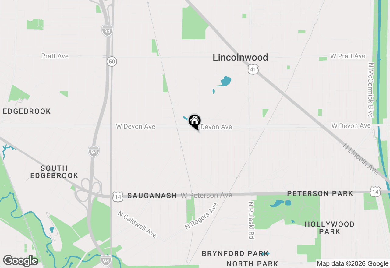 Map of 6334 N Kildare Avenue, Chicago, IL 60646