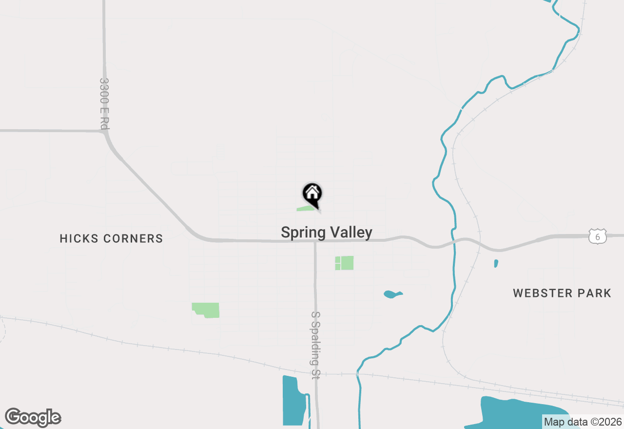 Map of 105 W 2nd Street, Spring Valley, IL 61362