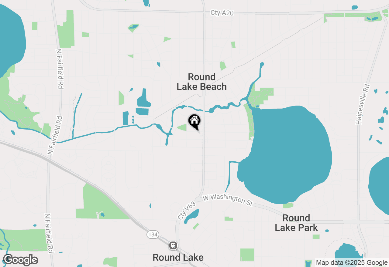 Map of 319 Beachview Drive, Round Lake Beach, IL 60073