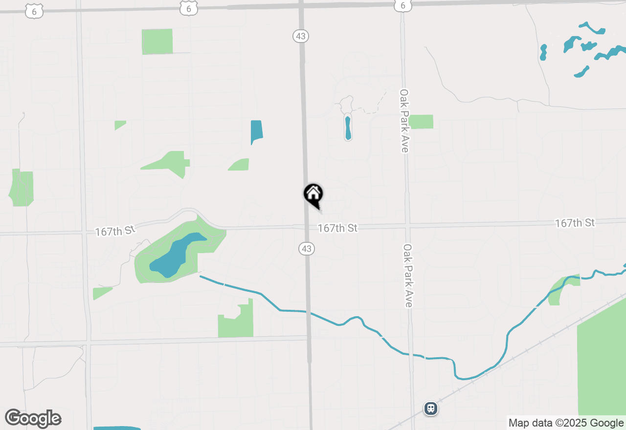 Map of 16622 Theresa Lane #304, Tinley Park, IL 60477