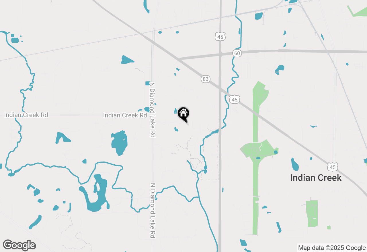 Map of 6722 Indian Lane, Long Grove, IL 60047