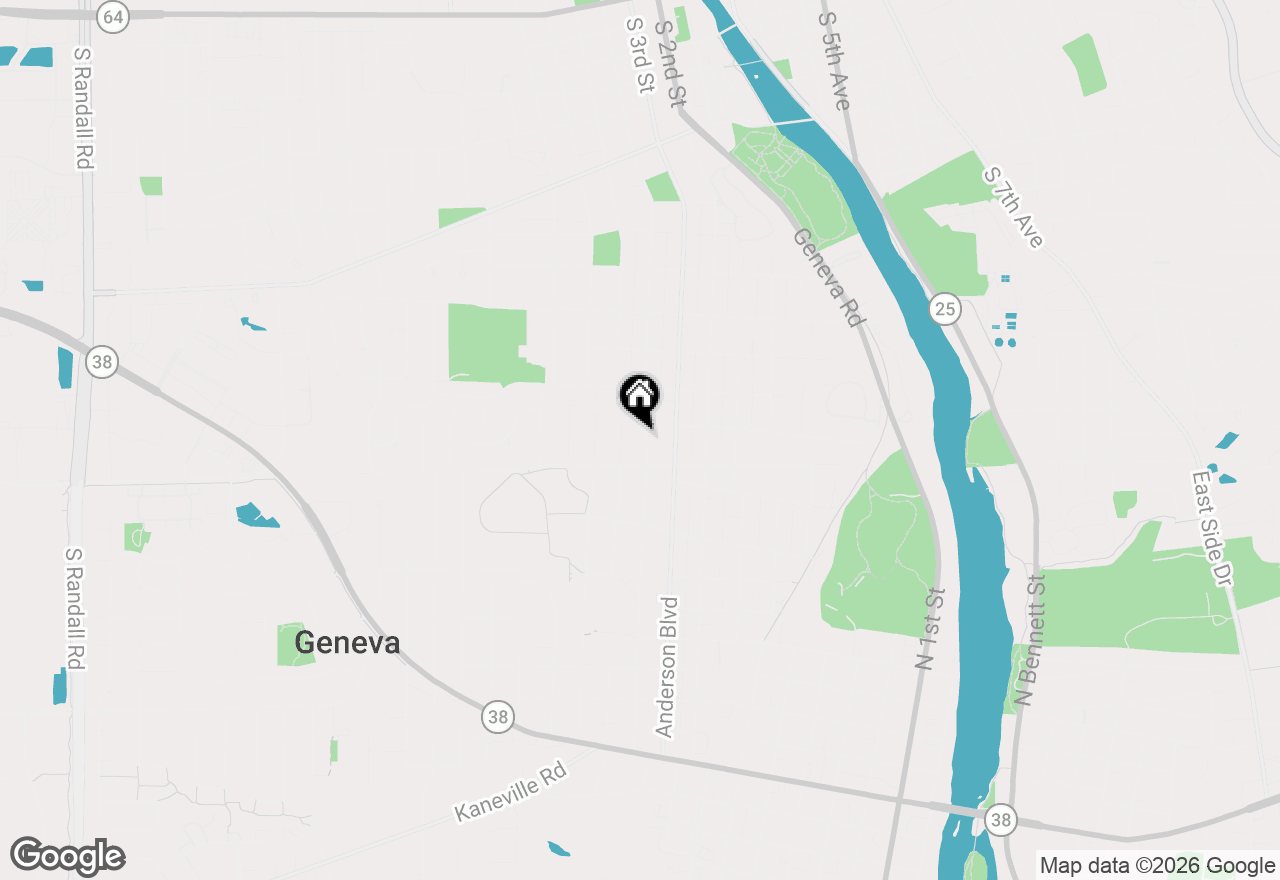 Map of 1415 S 4th Street, St. Charles, IL 60174