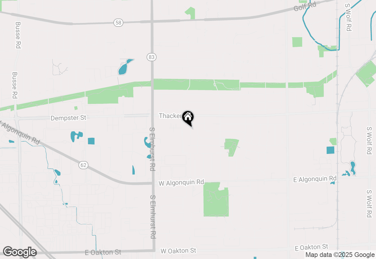 Map of 884 Arnold Court, Des Plaines, IL 60016