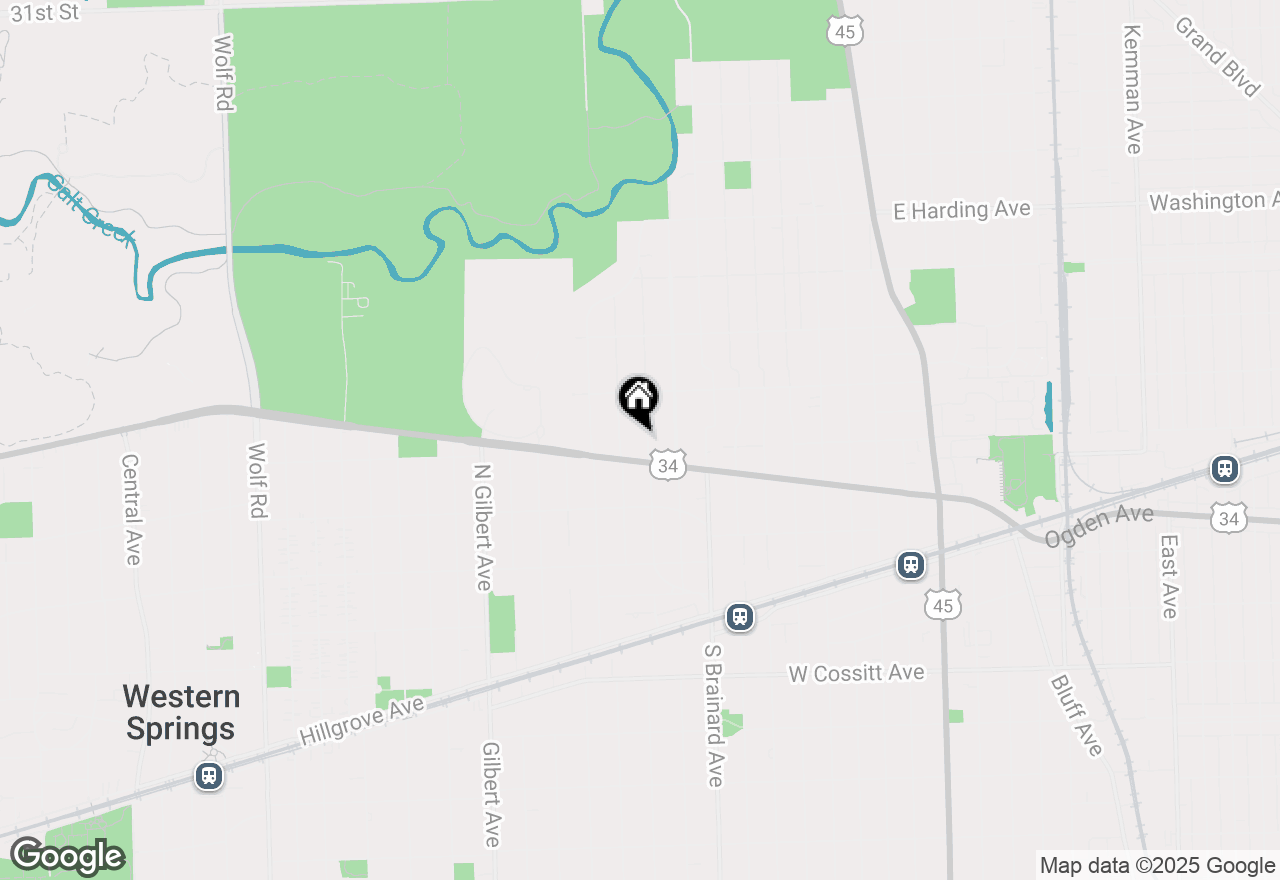 Map of 318 Dover Avenue, La Grange Park, IL 60526