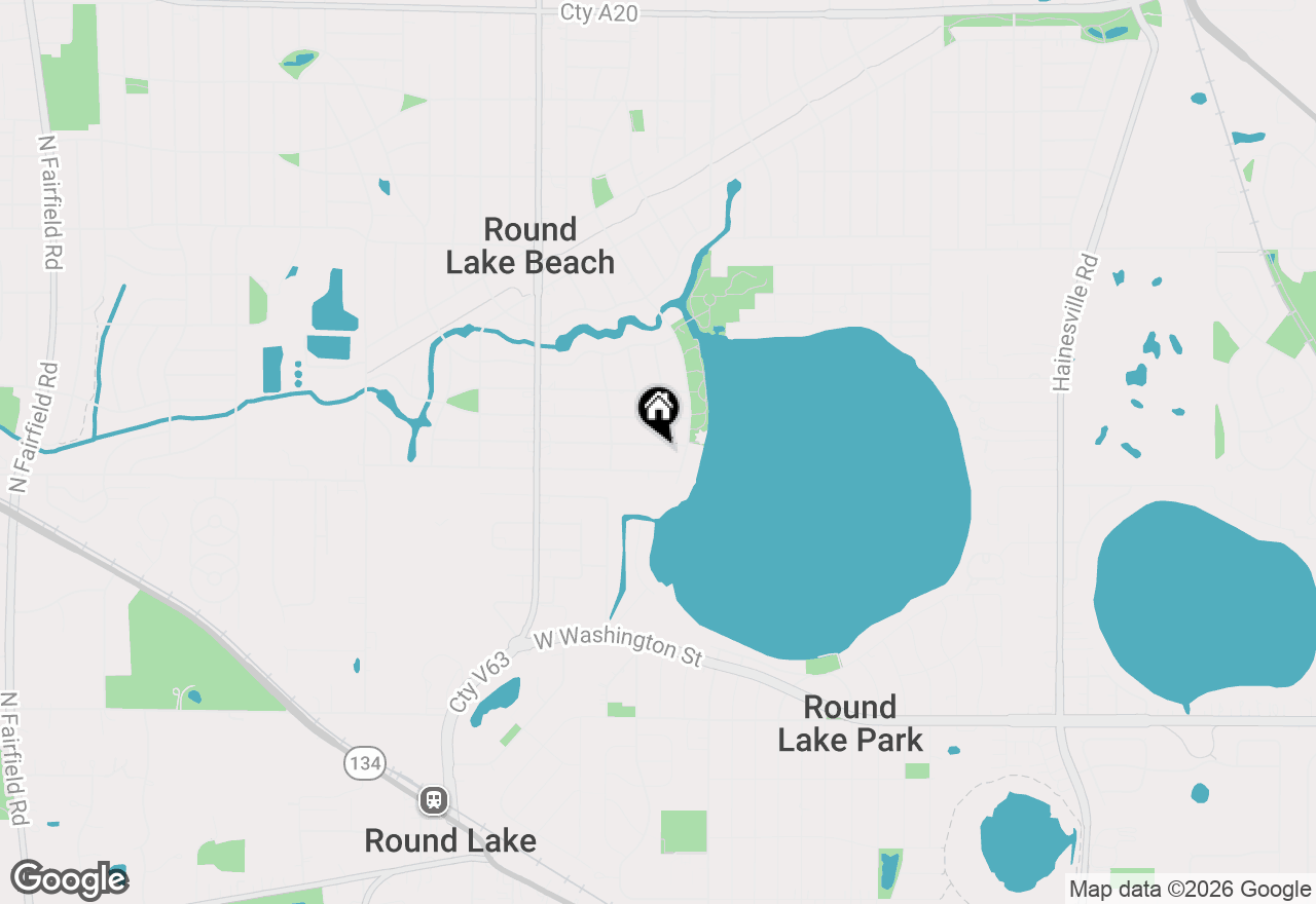 Map of 29 Glenwood Drive, Round Lake Beach, IL 60073