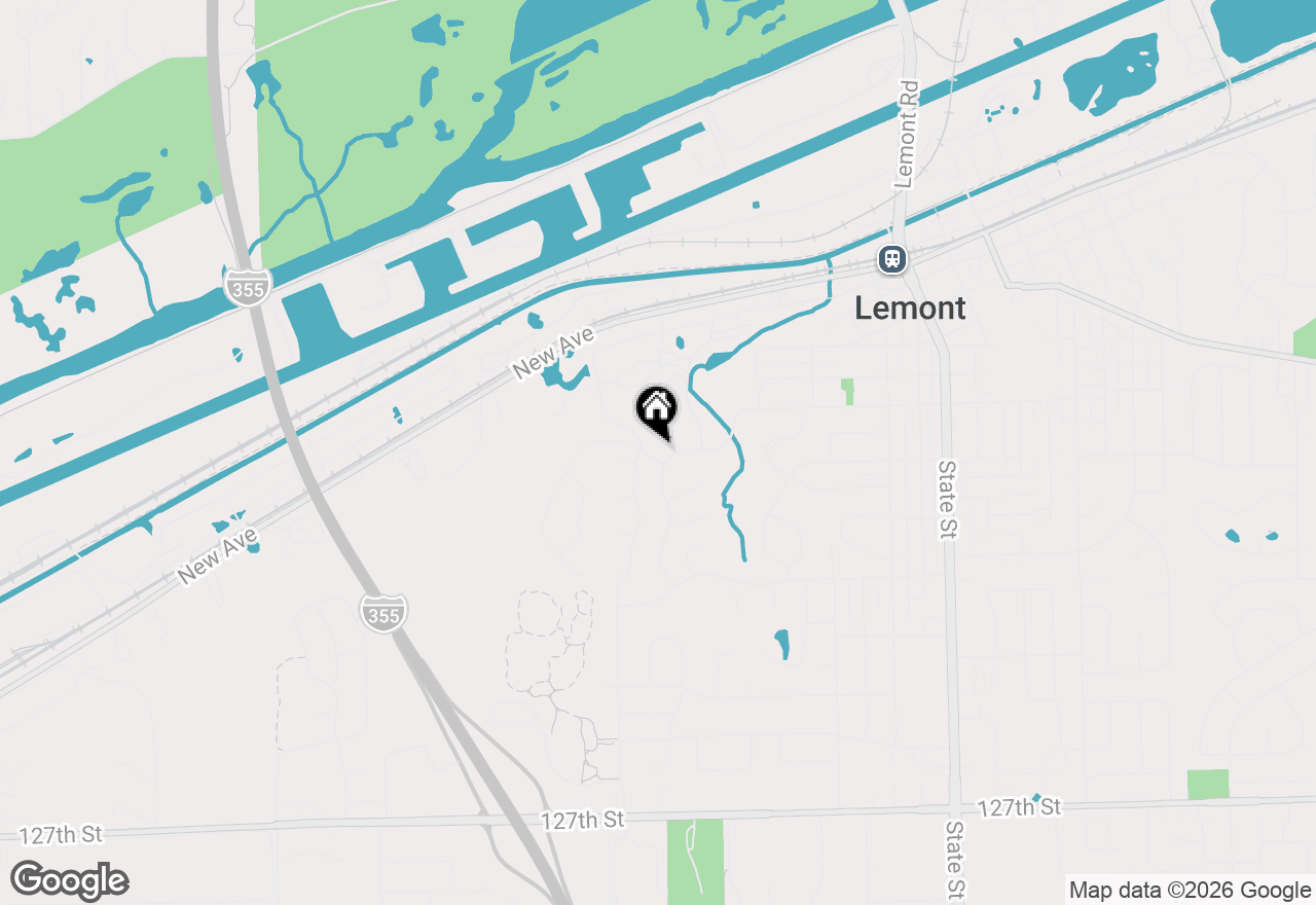 Map of 51 Evergreen Drive, Lemont, IL 60439