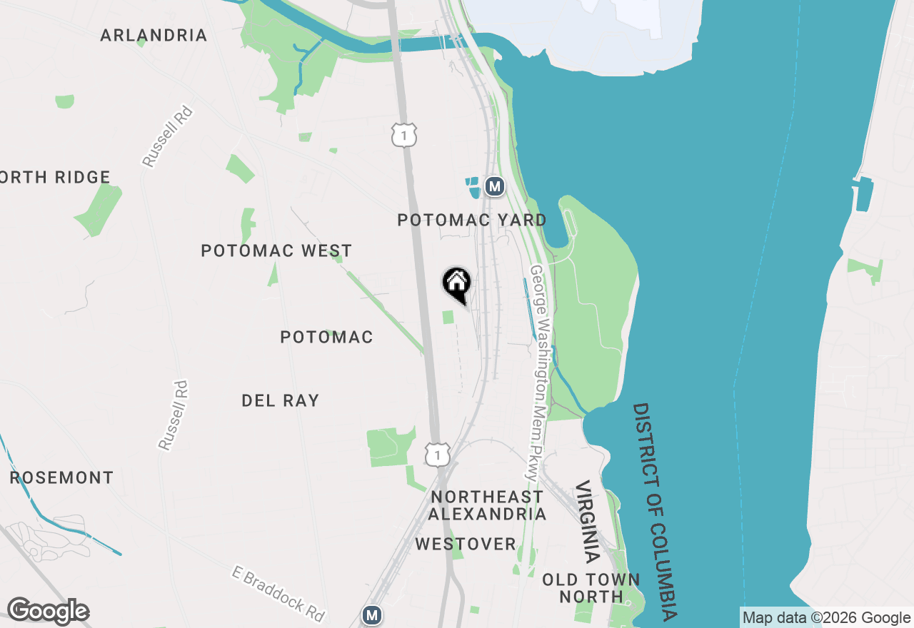 Map of 2413 Conoy Street, Alexandria, VA 22301