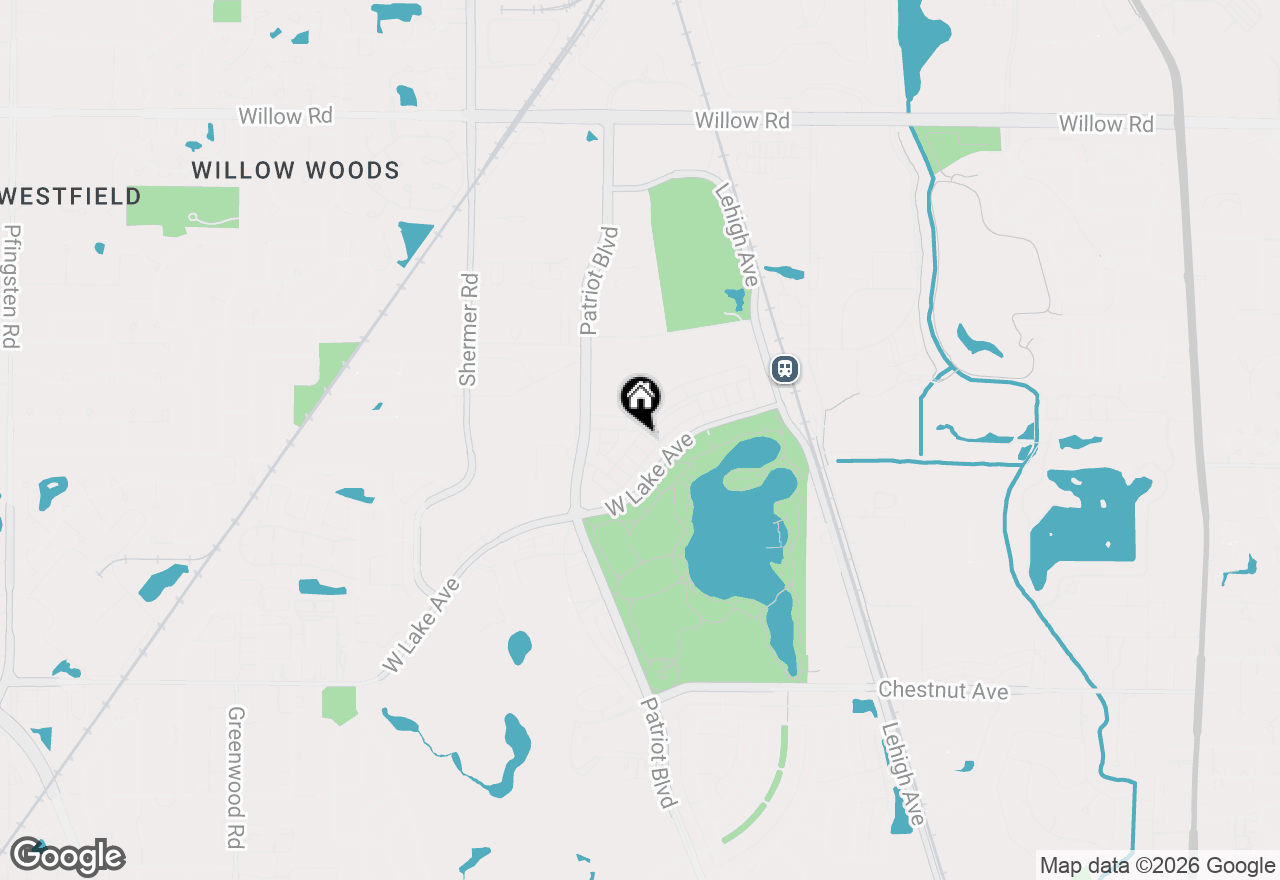 Map of 2230 Goldenrod Lane, Glenview, IL 60026