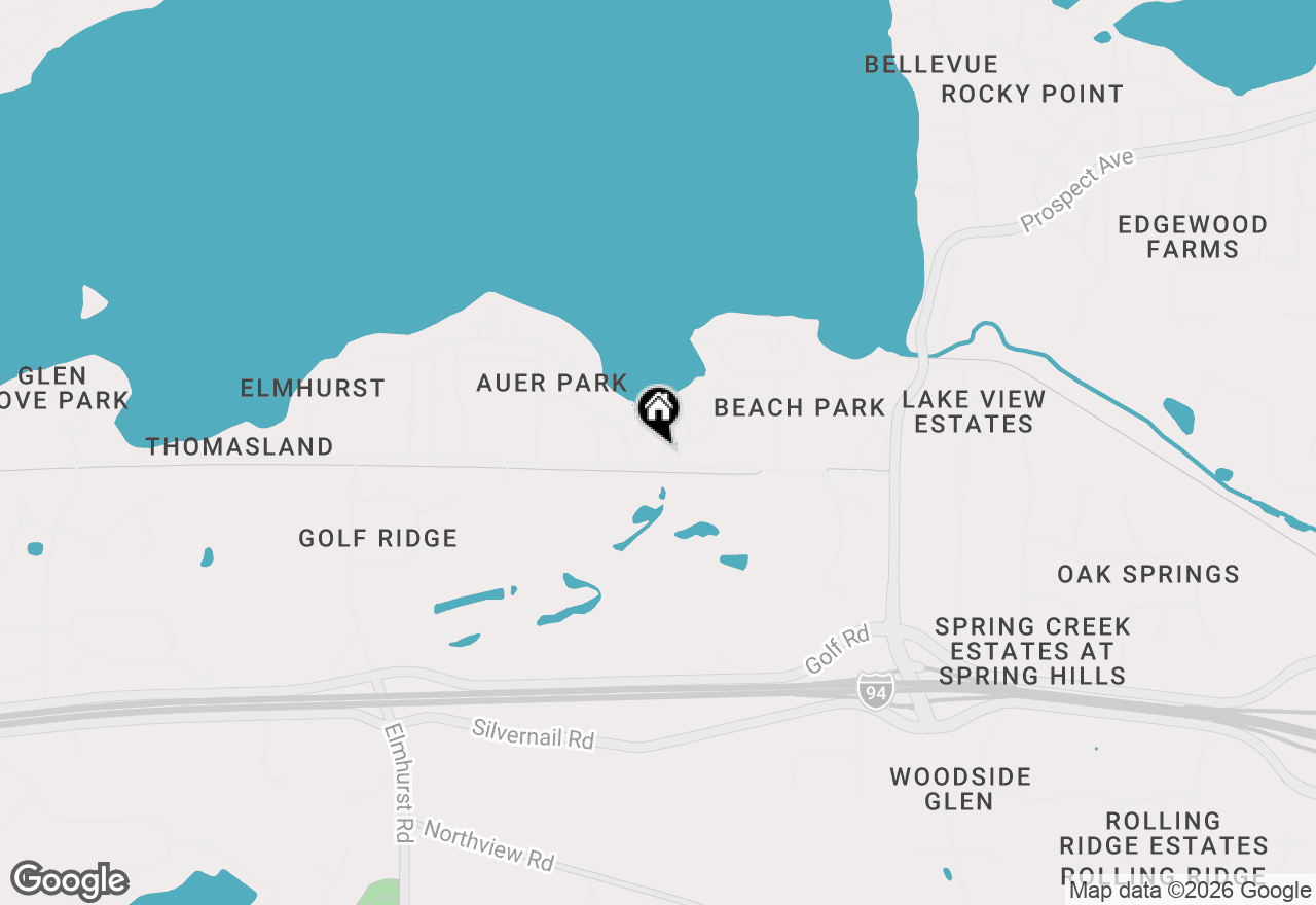 Map of N20W28482 Oakton Rd, Pewaukee, WI 53072