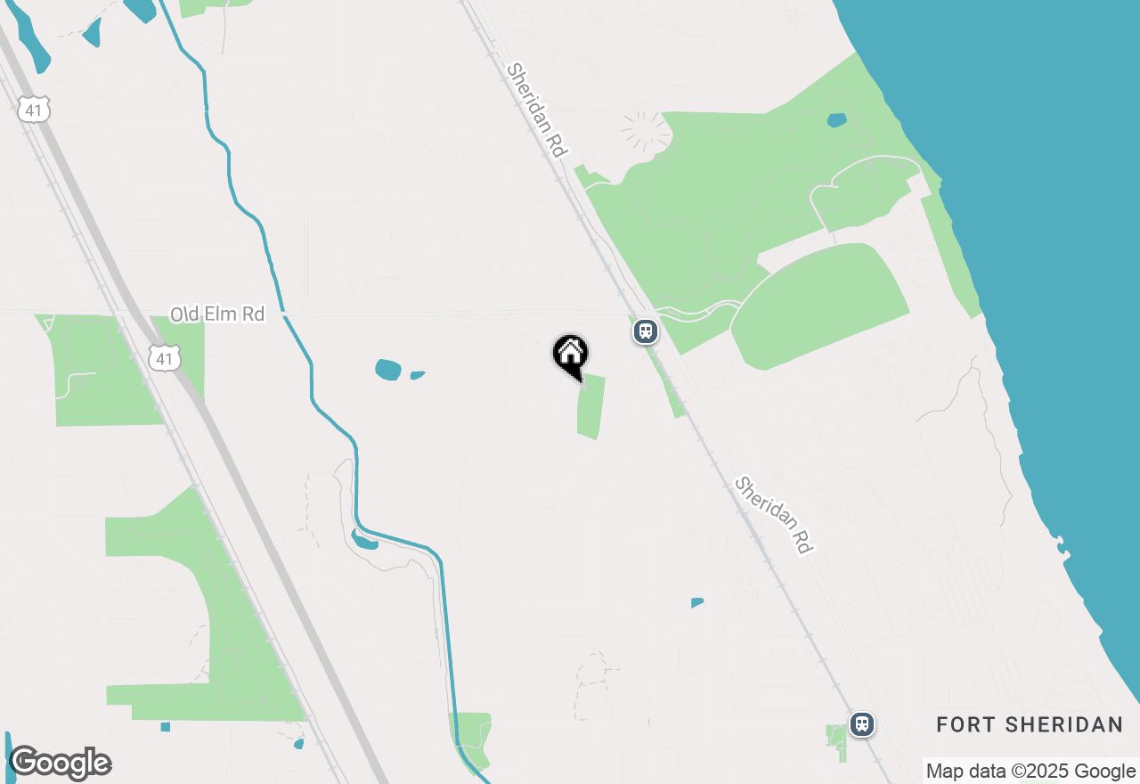 Map of 3453 Summit Avenue, Highland Park, IL 60035