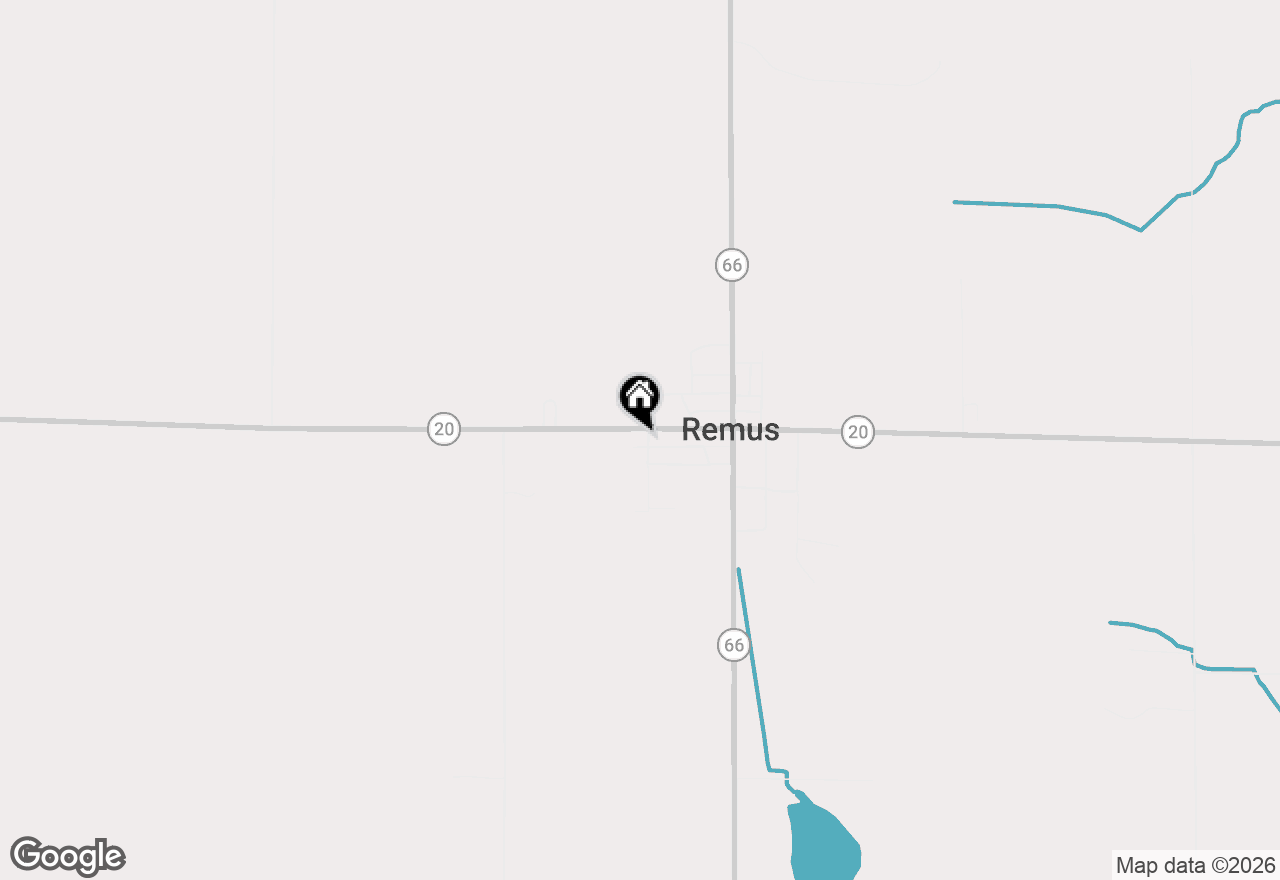 Map of 331 W Wheatland Avenue, Remus, MI 49340