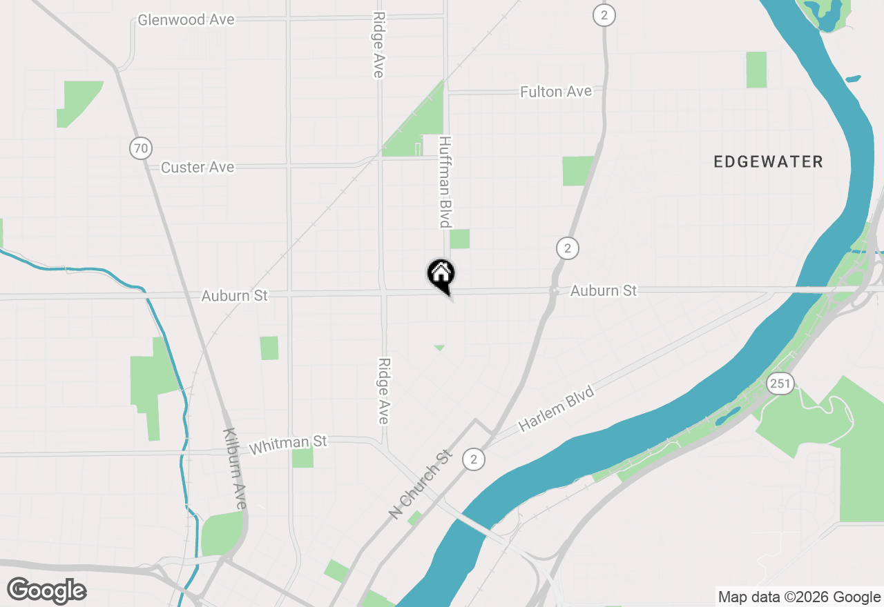 Map of 1422 North Avenue, Rockford, IL 61103