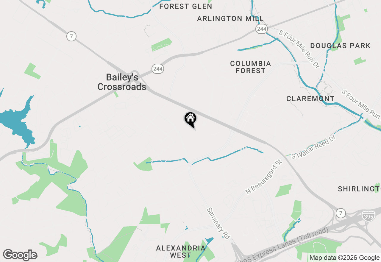 Map of 5575 Seminary Road #211, Falls Church, VA 22041