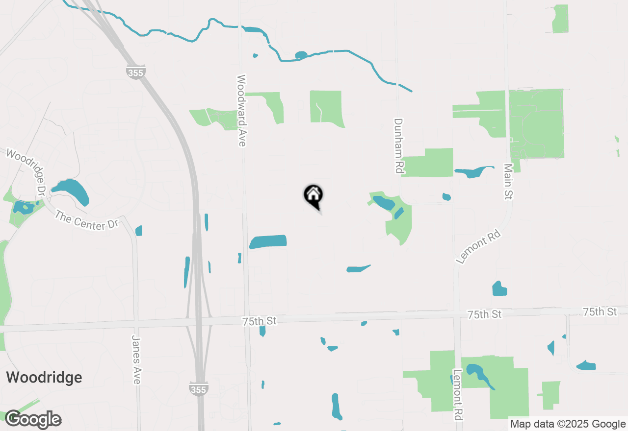 Map of 1701 71st Street, Downers Grove, IL 60516