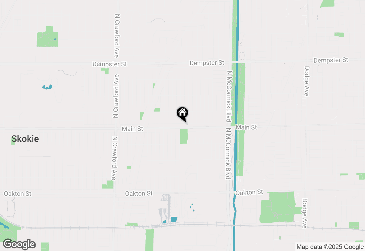 Map of 3552 Main Street, Skokie, IL 60076