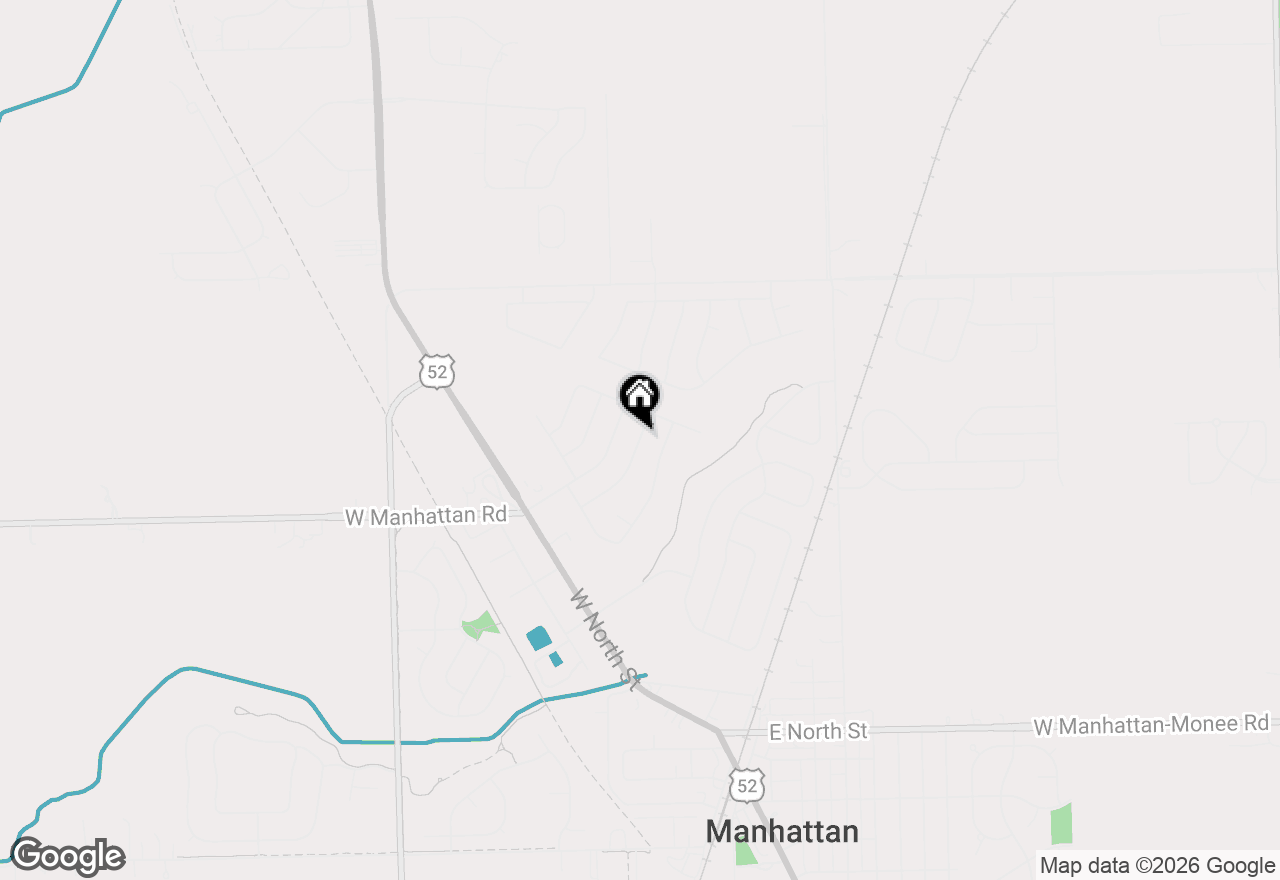 Map of 24946 Cashel Bay Road, Manhattan, IL 60442