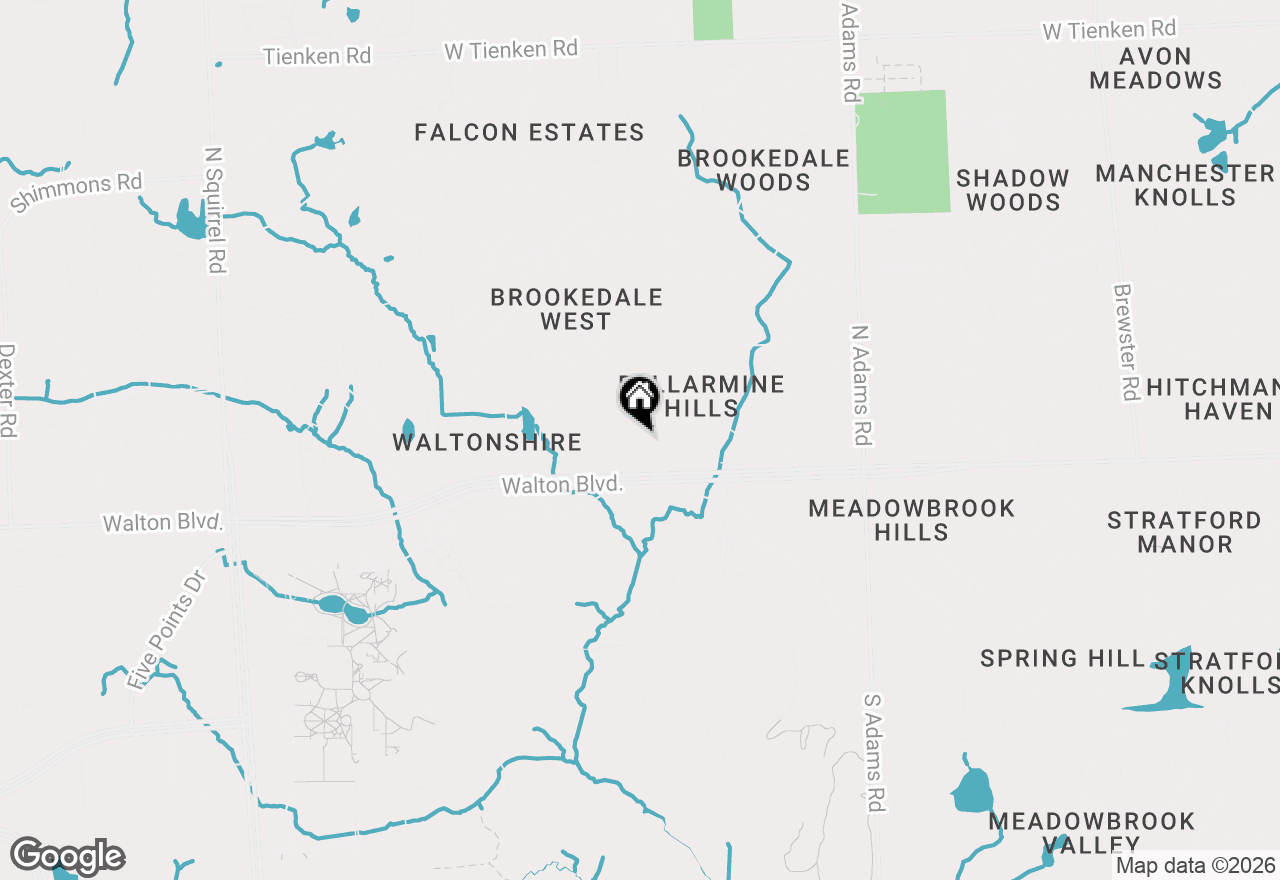 Map of 217 Peregrine Street, Rochester Hills, MI 48309