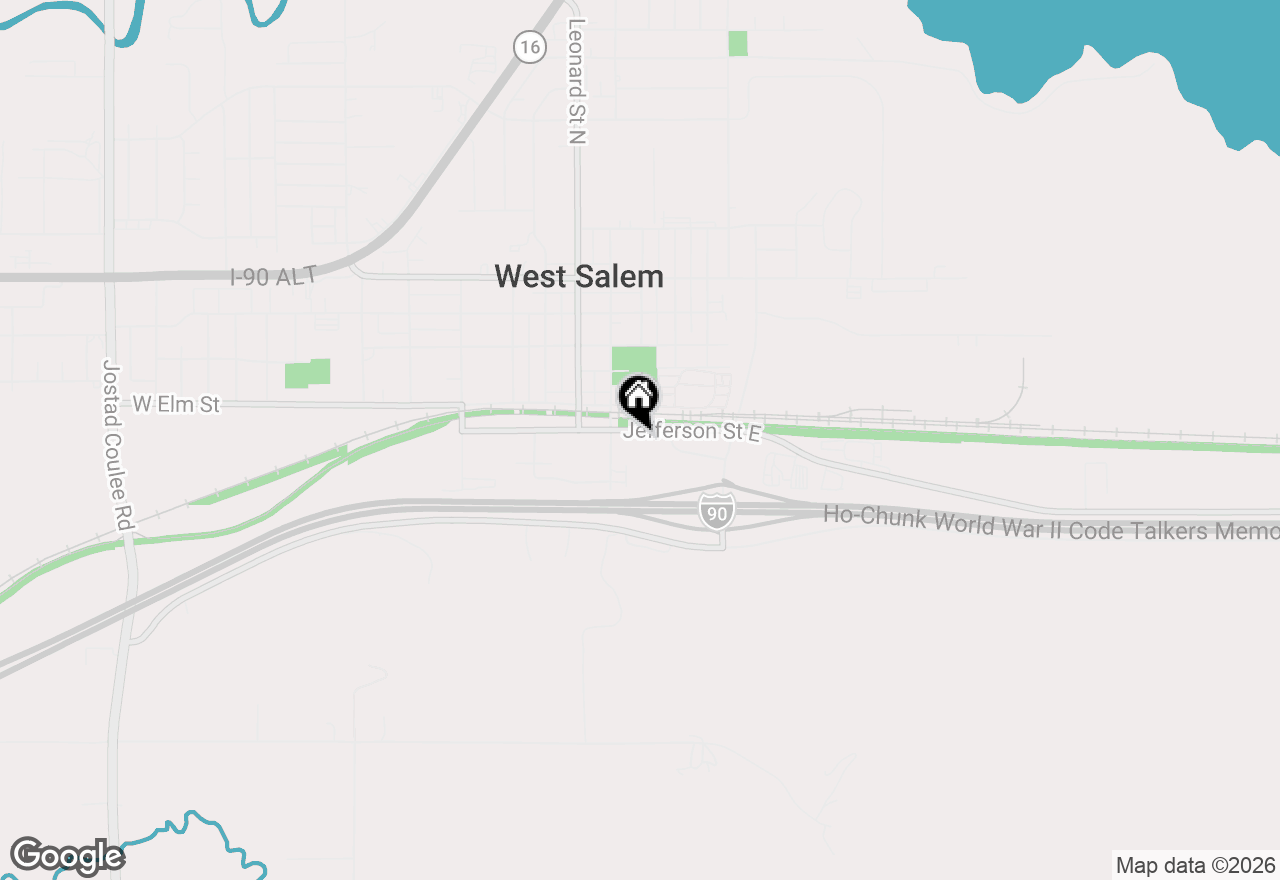 Map of 235 Jefferson St E, West Salem, WI 54669