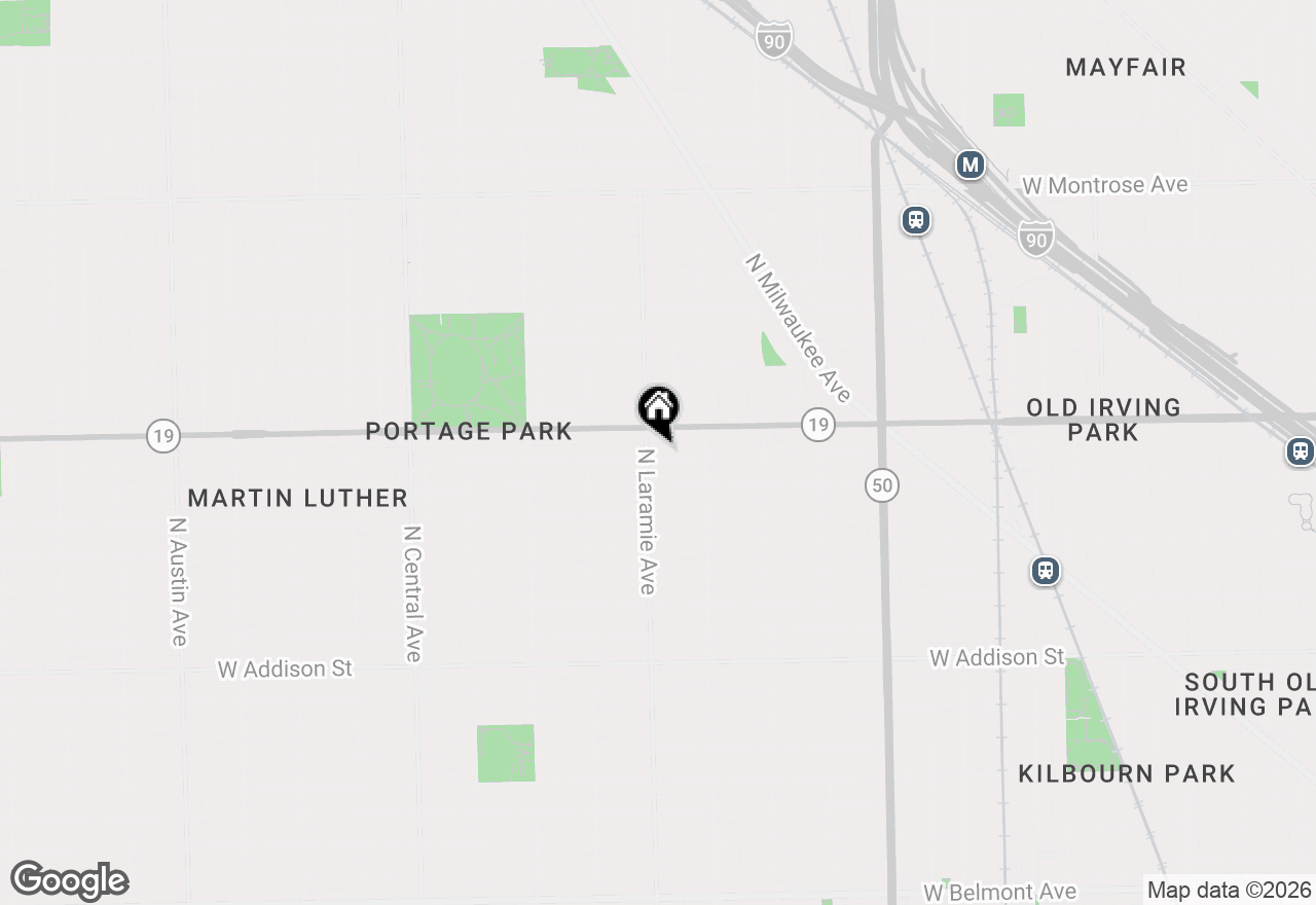 Map of 5146 W Dakin Street, Chicago, IL 60641