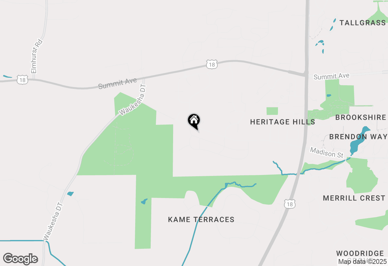 Map of 3718 Olde Howell Rd, Waukesha, WI 53188