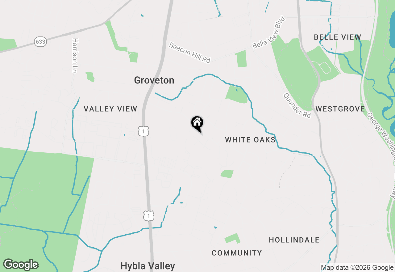 Map of 2602 Stone Hedge Drive, Alexandria, VA 22306