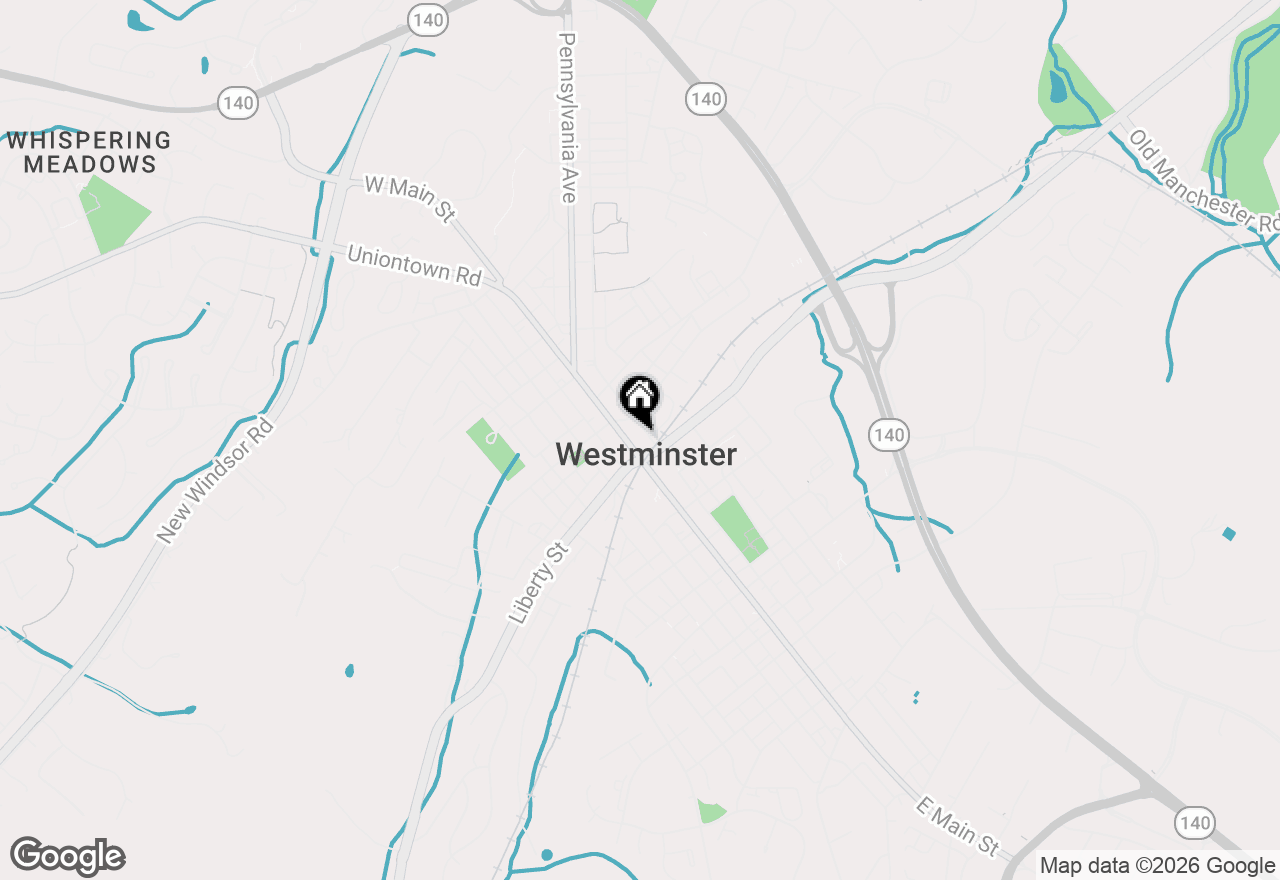 Map of 18 W Main Street, Westminster, MD 21157