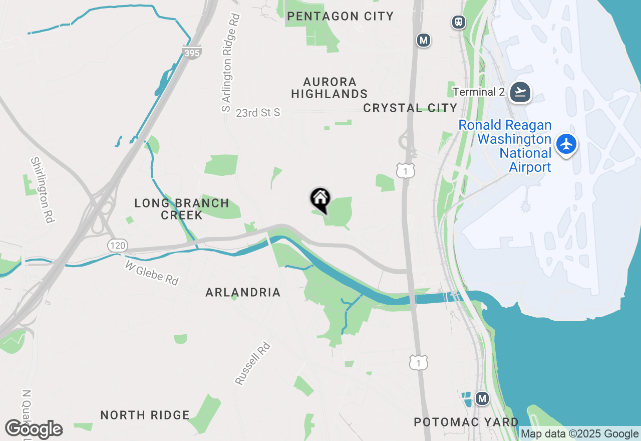 Map of 3009 S Hill, Arlington, VA 22202